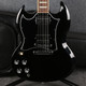 Gibson SG Standard - Left Handed - Ebony - Gig Bag - 2nd Hand