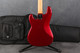 Fender Nate Mendel P Bass - Candy Apple Red - Gig Bag - 2nd Hand (137114) Fender Nate Mendel P Bass - Candy Apple Red - Gig Bag - 2nd Hand (137114)