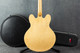Epiphone Sheraton- Natural - Hard Case - 2nd Hand Epiphone Sheraton- Natural - Hard Case - 2nd Hand