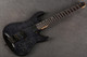 Harley Benton Dullahan-AT TBK Headless Guitar - Transparent Black - 2nd Hand