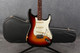Fender MIJ 62 Reissue Stratocaster - Reliced - 3 Tone Sunburst - Case - 2nd Hand