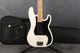 Fender Dee Dee Ramone Precision Bass - Olympic White - Gig Bag - 2nd Hand