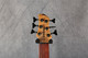 Roscoe SKB Custom 3006 Quilt Maple Fretless Bass - Natural - Gig Bag - 2nd Hand