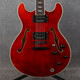 Aria TA-40 Semi Hollow Electro - Seymour Duncan Pickups - Wine Red - 2nd Hand
