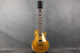 Vintage V100 ICON Electric Guitar HH - Distressed Gold Top - 2nd Hand