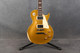 Vintage V100 ICON Electric Guitar HH - Distressed Gold Top - 2nd Hand