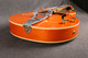 Gretsch G6120T-59 Chet Atkins Hollow Body Vintage Orange Stain - Case - 2nd Hand