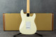 Fender Custom Shop Stratocaster 60s Left Hand - Olympic White - Case - 2nd Hand Fender Custom Shop Stratocaster 60s Left Hand - Olympic White - Case - 2nd Hand