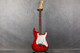 Squier Classic Vibe FMT DLX HSH Strat - Crimson Red Transparent - 2nd Hand