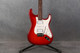 Squier Classic Vibe FMT DLX HSH Strat - Crimson Red Transparent - 2nd Hand