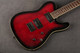 Fender FMT Telecaster HH - Crimson Red Transparent - 2nd Hand