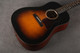 Eastman E1SS Slope Shoulder Dreadnought - Satin Sunburst - Gig Bag - 2nd Hand