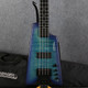 Steinberger Synapse XS-1FPA Custom Bass - Trans Blue - Gig Bag - 2nd Hand