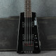 Hohner B2A Headless Bass - Black - Hard Case - 2nd Hand
