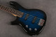Benson 4 String Bass - Left Handed - Trans Blue - Gig Bag - 2nd Hand Benson 4 String Bass - Left Handed - Trans Blue - Gig Bag - 2nd Hand