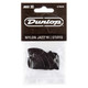 Jim Dunlop 47P3S Nylon Jazz III Guitar Picks, Stiffo Black, 6 Pack