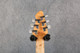 Peavey 1998 Wolfgang USA Hardtail - Lizard Green Flame - Hard Case - 2nd Hand (139103)