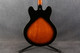 Washburn HB-35 Hollowbody - Left Handed - Sunburst - 2nd Hand Washburn HB-35 Hollowbody - Left Handed - Sunburst - 2nd Hand