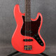Vintage VJ74 Reissued Bass Guitar - Firenza Red - 2nd Hand Vintage VJ74 Reissued Bass Guitar - Firenza Red - 2nd Hand