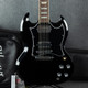 Gibson SG Standard - Ebony - Soft Case - 2nd Hand Gibson SG Standard - Ebony - Soft Case - 2nd Hand