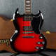 Gibson SG Standard 61 - Cardinal Red Burst - Hard Case - 2nd Hand