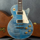 Gibson Les Paul Standard 50s Figured Top - Ocean Blue - Hard Case - 2nd Hand Gibson Les Paul Standard 50s Figured Top - Ocean Blue - Hard Case - 2nd Hand