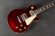 Gibson Les Paul Standard 50s Plain Top - Sparkling Burgundy - Case - 2nd Hand Gibson Les Paul Standard 50s Plain Top - Sparkling Burgundy - Case - 2nd Hand