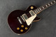 Gibson Les Paul Standard 50s Figured - Translucent Oxblood - Case - 2nd Hand Gibson Les Paul Standard 50s Figured - Translucent Oxblood - Case - 2nd Hand