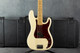 Fender American Standard Precision Bass - Olympic White - Hard Case - 2nd Hand Fender American Standard Precision Bass - Olympic White - Hard Case - 2nd Hand