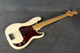 Fender American Standard Precision Bass - Olympic White - Hard Case - 2nd Hand Fender American Standard Precision Bass - Olympic White - Hard Case - 2nd Hand