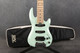 DV Mark DV Little Guitar F1 - Caribbean Green - Gig Bag - 2nd Hand DV Mark DV Little Guitar F1 - Caribbean Green - Gig Bag - 2nd Hand