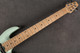 DV Mark DV Little Guitar F1 - Caribbean Green - Gig Bag - 2nd Hand DV Mark DV Little Guitar F1 - Caribbean Green - Gig Bag - 2nd Hand