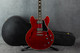 Gibson Murphy Lab 1964 ES-335 - Cherry - Light Aged - Hard Case - 2nd Hand