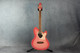Ibanez Talman TCM60 Electro-Acoustic - Metallic Pink Sparkle - Bag - 2nd Hand