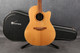 Ovation S-771-W Balladeer Special - Natural - Hard Case - 2nd Hand