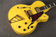 D'angelico Deluxe DH - Matte Electric Yellow - Hard Case - 2nd Hand