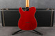 Fender USA Thinline Telecaster 1997 - Crimson Red Transparent - Case - 2nd Hand Fender USA Thinline Telecaster 1997 - Crimson Red Transparent - Case - 2nd Hand