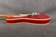 Fender USA Thinline Telecaster 1997 - Crimson Red Transparent - Case - 2nd Hand Fender USA Thinline Telecaster 1997 - Crimson Red Transparent - Case - 2nd Hand