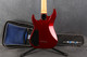Jackson DR7 Dinky 7 String - Deep Metallic Red - Gig Bag - 2nd Hand Jackson DR7 Dinky 7 String - Deep Metallic Red - Gig Bag - 2nd Hand