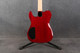 G&L Tribute Series ASAT Deluxe Carved Top - Trans Red - 2nd Hand