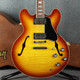 Gibson ES-335 Figured - Iced Tea - Hard Case - 2nd Hand (140941)