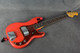 Fender 64 Custom Shop P Bass Relic Fiesta Red - Hard Case - 2nd Hand