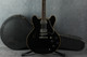 Gibson 1984 ES-335 - Ebony - Hard Case - 2nd Hand