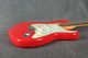 Fender Mark Knopfler Signature Stratocaster - Hot Red - Hard Case - 2nd Hand
