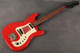 Hagstrom Futurama II DeLuxe - Red - Case - 2nd Hand