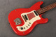 Hagstrom Futurama II DeLuxe - Red - Case - 2nd Hand