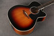 Takamine P6JC-SBS Jumbo Electro Acoustic - Brown Sunburst - Hard Case - 2nd Hand