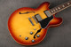Epiphone Inspired by Gibson ES-335 Figured Raspberry Tea Burst - Bag - 2nd Hand Epiphone Inspired by Gibson ES-335 Figured Raspberry Tea Burst - Bag - 2nd Hand
