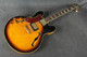 Epiphone Sheraton - Korea - Sunburst - Left Handed - Hard Case - 2nd Hand