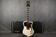 DAngelico Ludlow Deluxe Vintage White - Hard Case - 2nd Hand DAngelico Ludlow Deluxe Vintage White - Hard Case - 2nd Hand